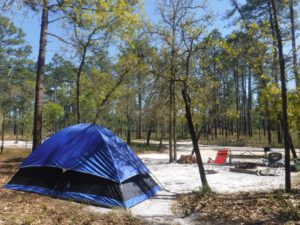 Camping at Jones Lake