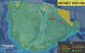 Northwest River Park Map