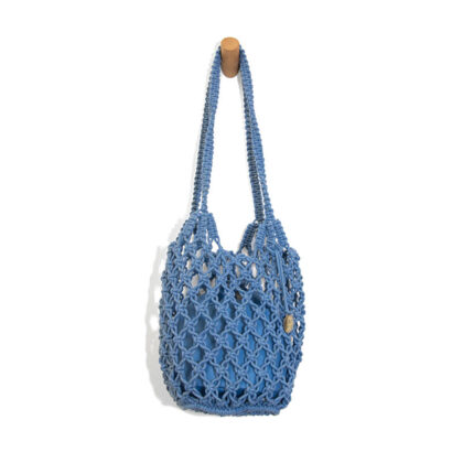 Birdie Macrame tote for sale in Great Outdoor Provisions summer clearance